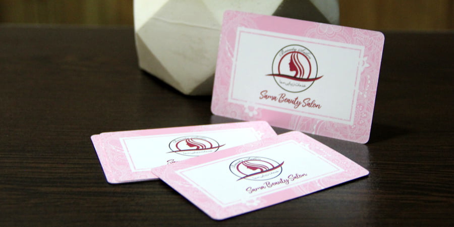 کارت ویزیت سلفون مات