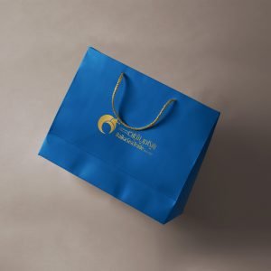 ساک دستی آبی