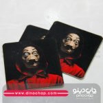 کارت ویزیت لمینت برجسته مخملی مربع