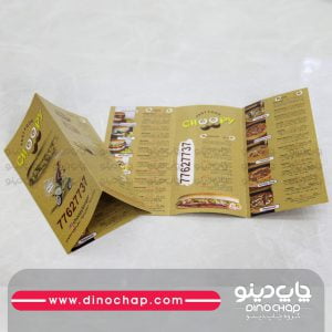 چاپبروشور طرحدار