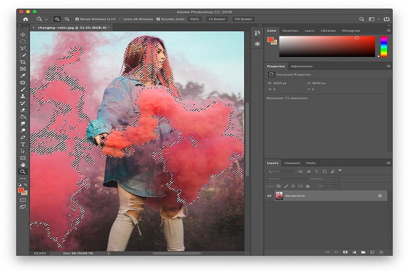 تنظیم رنگ در فتوشاپ برای چاپ