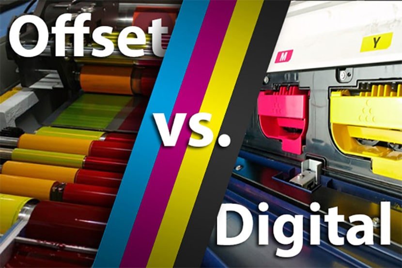 تفاوت چاپ افست و دیجیتال