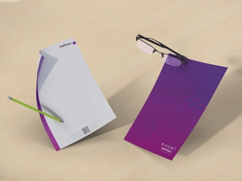 چاپ سربرگ A4 دقیق