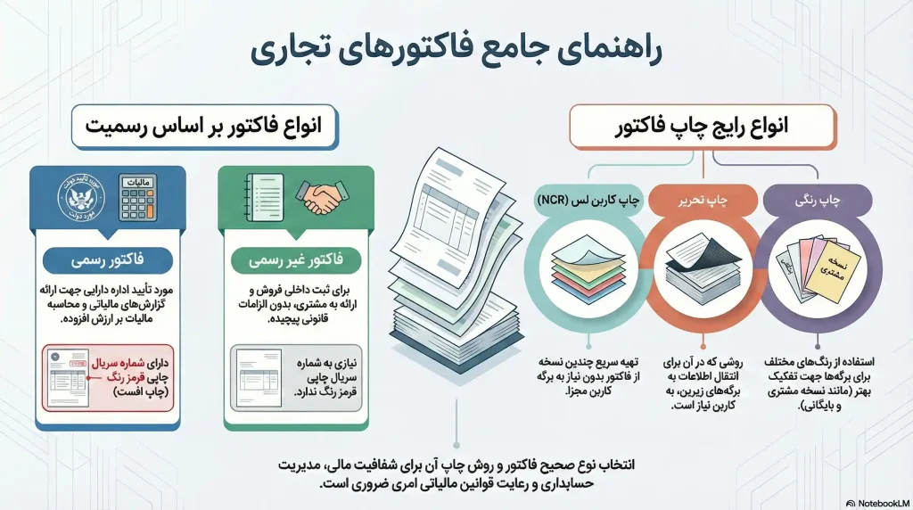 انواع فاکتور