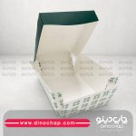 جعبه کیک کافی شاپی دو نفره مناسب بیرون بر