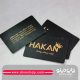 کارت ویزیت مشکی طلایی